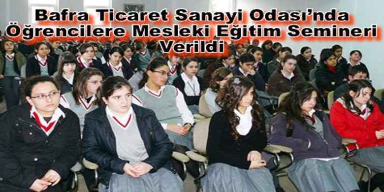 Bafra Tso`da GazetecilikBasın Meslek İlkeleri Anlatıldı - Bafra TSO ve Bafra Altınkaya Anadolu Lisesi işbirliği ile öğrencilere meslek tanıtım programı devam ediyor.