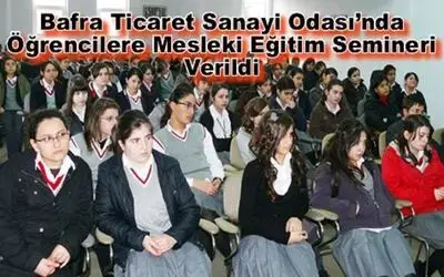 Bafra Tso`da Gazetecilik Basın Meslek İlkeleri Anlatıldı
