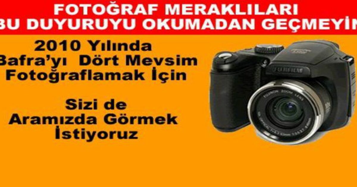 Bafra`yı Fotoğraflayalım