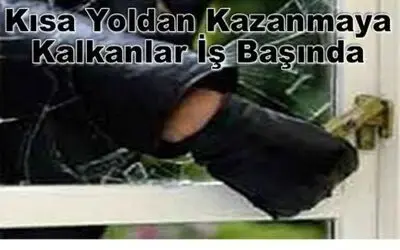 Bafra`da Bir Evden Hırsızlık Yapıldı