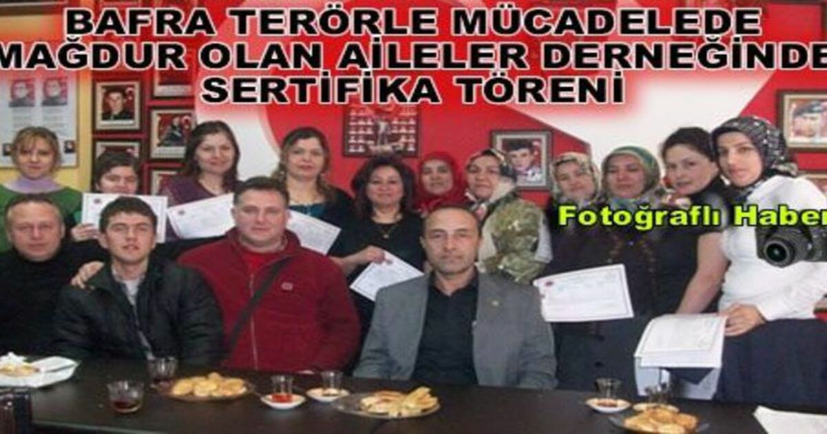 15 Kursiyere Sertifika Verildi