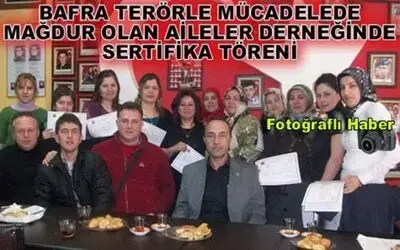 15 Kursiyere Sertifika Verildi