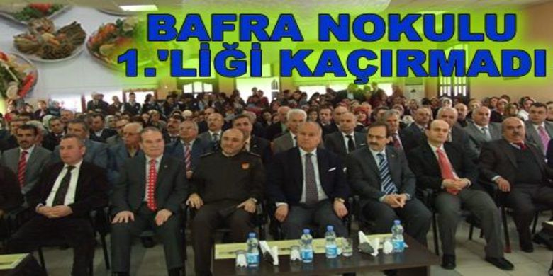 Bafra`da Yöresel OrganikYemek Yarışması Sonuçlandı - 15-22 Nisan 2010 tarihleri arası Turizm Haftası olması nedeniyle, Bafra ilçe Kaymakamlığı tarafından `Yöresel Organik Yemek Yarışması ve Sebze ve Meyve sergisi düzenlendi.