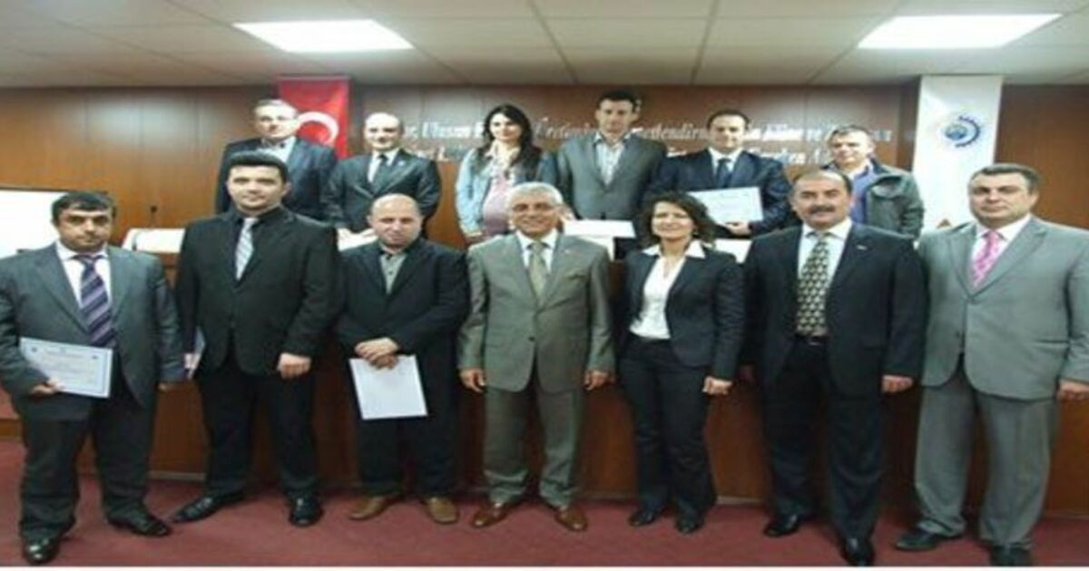 Bafra Ticaret Snayi Odasında Setifika Töreni