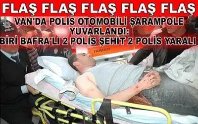 Van`da Bafra`lı Bir Polis Şehit