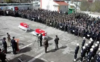 Şehit Polislere Van`da Hazin Tören
