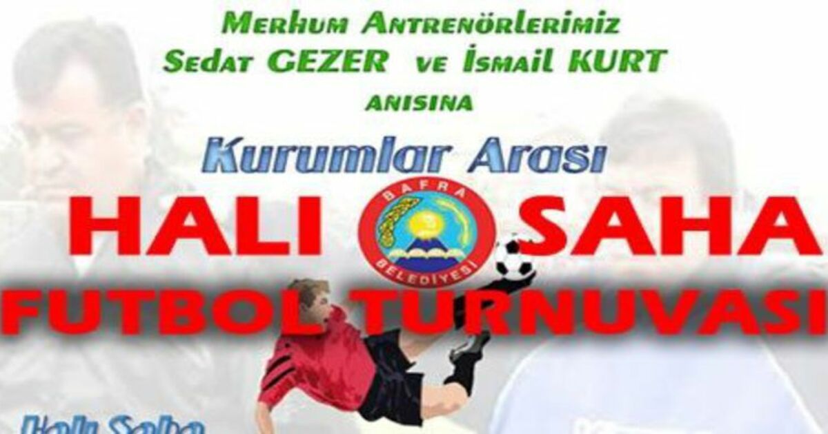Bafra Belediyesi`nden Anlamlı Turnuva