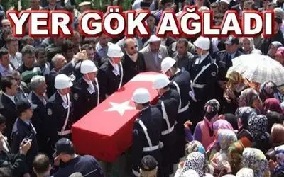 Bafralı Şehit Polis Ramazan Arslan Defnedildi