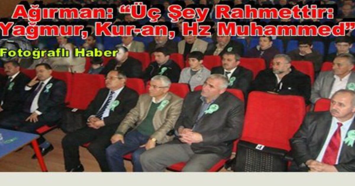 Bafra Müftülüğü`nden Kutlu Doğum Konferansı