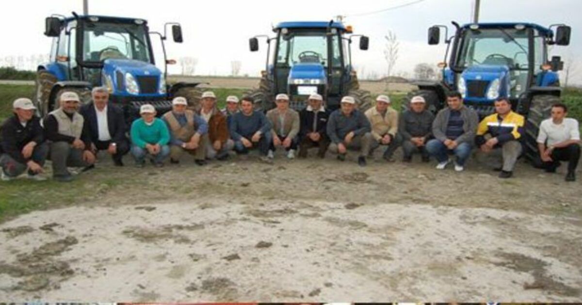 Bafra Ve Sinop New Holland`dan Çiftçi Ziyaretleri