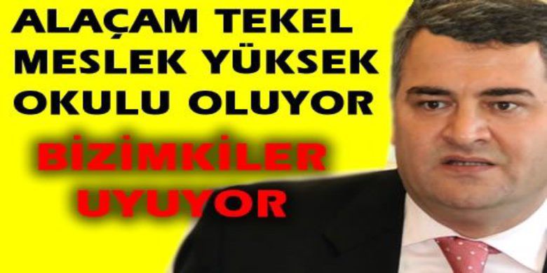 Alaçam Tekel Meslek Yüksek Okulu Oluyor - İl Özel İdaresi Genel Sekreteri Aslan Karanfil, Alaçam Posta ve Lojistik Meslek Yüksek Okulu`nu 2010-2011 eğitim-öğretim yılında açmak için çalışmalarının hızla sürdüğünü söyledi.