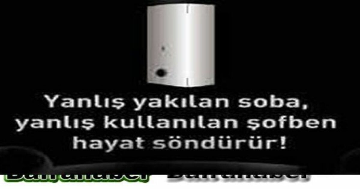 Bafrada Şofben Zehirlenmesi