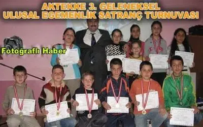 Aktekke 3. Geleneksel Satranç Turnuvası