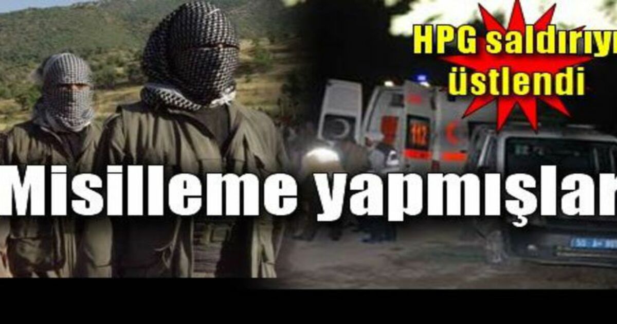Hpg: İki Polisi Biz Şehit Ettik