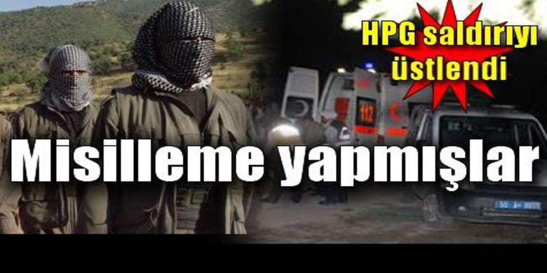 Hpg: İki Polisi Biz Şehit Ettik - Samsun`da 2 polisin şehit olmasıyla sonuçlanan hain pusuyu üstlendiler. 2 polisi biz şehit ettik dediler.