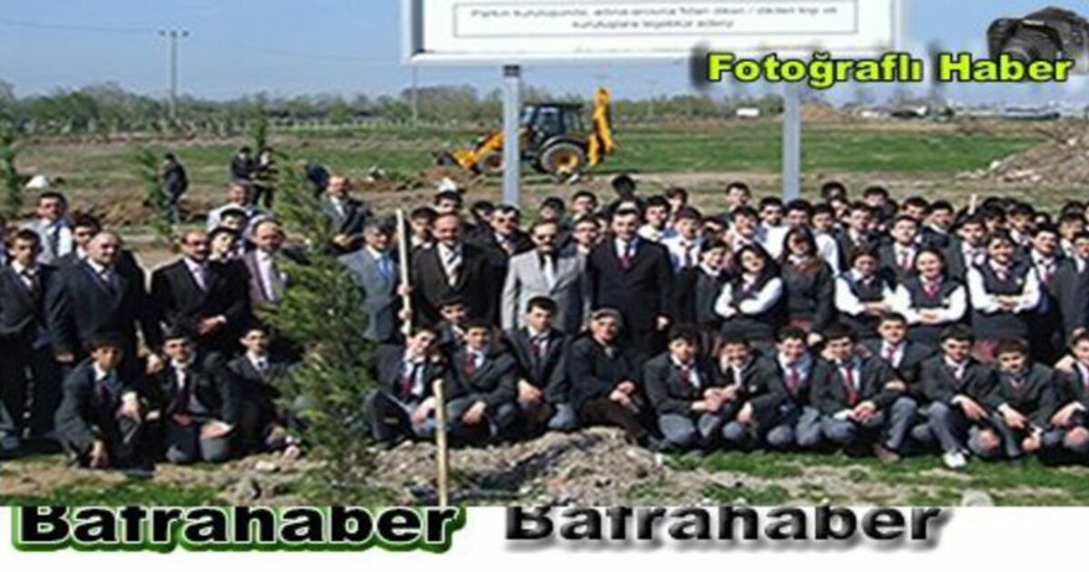 Bafrada 100. Yıl Anı Parkına Fidan Dikimi Sürüyor