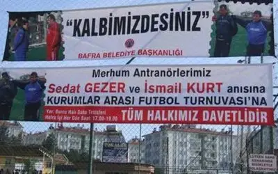 Sedat Gezer Ve İsmail Kurt Anısına Futbol Turnuvası