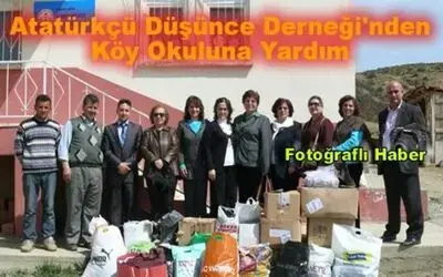 Bafra Add`den Köy Okuluna Yardım