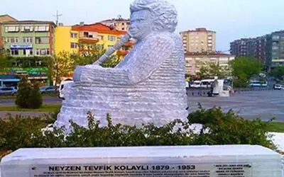 Neyzen Teyfik Heykeli Törenle Açıldı