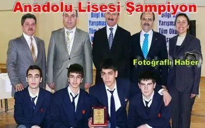 Bafra Anadolu Lisesi Bilgi Yarışması Şampiyonu