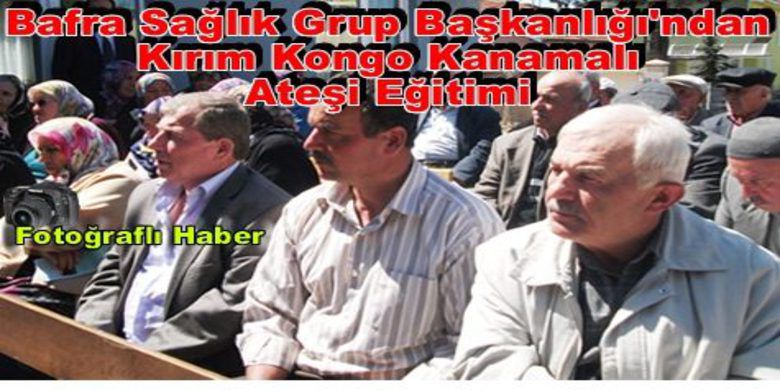 Bafra Yakıntaş Köyünde Kkka Semineri - Yakıntaş Köyünde, Bafra Sağlık Grup Başkanlığı Eğitim Şubesi elemanları ve Emirefendi Aile Sağlığı Merkezi Hekimi Feryal Ceylan tarafından `KKKA hastalığı ve aşı haftası eğitimi` semineri verildi.