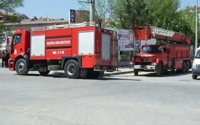 Baca Yangını Paniğe Neden Oldu