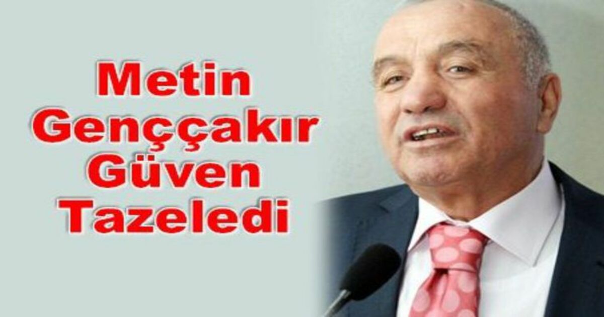 Metin Genççakır Yeniden Başkan
