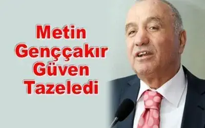 Metin Genççakır Yeniden Başkan