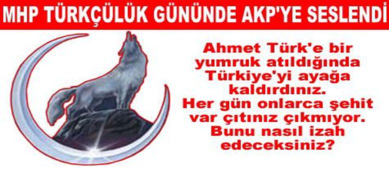 Mhp`den 3 Mayıs Türkçülük Günü Mesajı - 3 Mayıs 1944 te Türk milliyetçileri