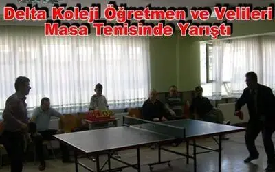 Delta Koleji`nde Çocuklarının Öğretmenleriyle Yarıştılar
