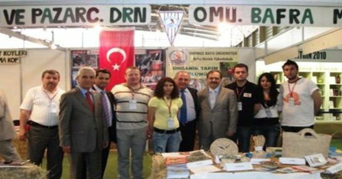 Başkan Şahin Organik Tarım Fuarında
