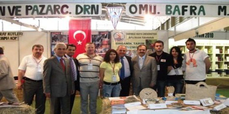 Başkan Şahin Organik Tarım Fuarında - Samsun Bafra`nın organik tarım vizyonu, Ekoloji İzmir 2010 Fuarı`nda ortaya konuluyor.