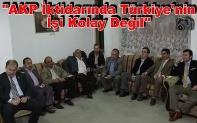 Bafra Mhp`den Kolay Teşkilatı Ziyareti