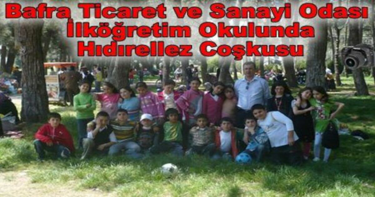 Bafra Tso İlköğretim Hıdırellez Geleneğini Yaşatıyor