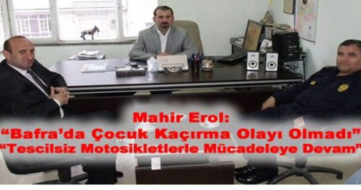Emniyet Müdürü`nden Bafrahaber`e Ziyaret