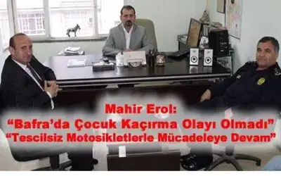 Emniyet Müdürü`nden Bafrahaber`e Ziyaret