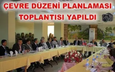 Bafra`da `çevre Düzeni Bilgilendirme Toplantısı` Yapıldı