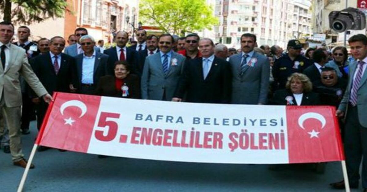 Bafra Belediyesi`nden 5. Engelliler Şöleni