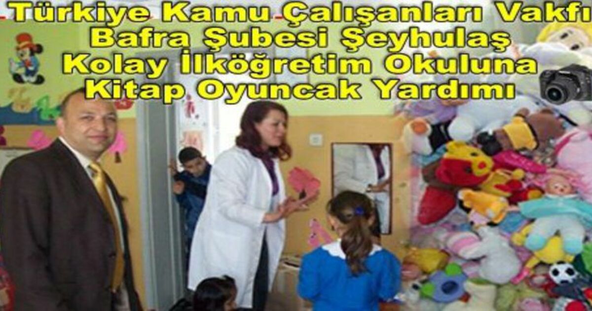 Türkav Bafra Şubesi`nden Anlamlı Yardım