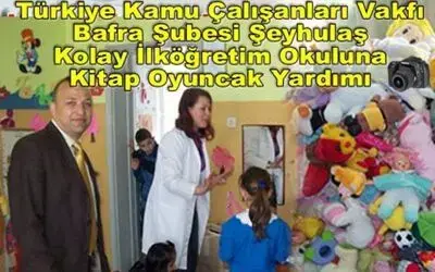Türkav Bafra Şubesi`nden Anlamlı Yardım