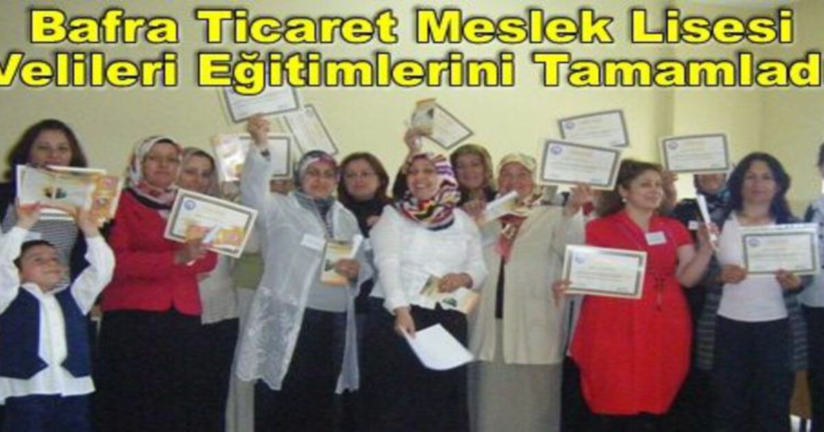 Bafra Ticaret Meslek Lisesi Aile Eğitim Semineri