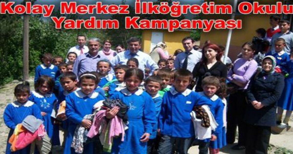 Kolay Merkez İlköğretim`den `mutluluk Paylaşmaktır` Projesi