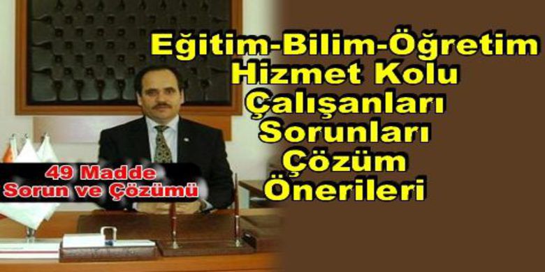 Eğitim Bir-sen Hizmetliler Komisyonu - Eğitim Bir-Sen Bafra Temsilciliği Başkanı Ali Ak Eğitim hizmet kolunda çalışan hizmetli,memur,öğretmen ve okul yöneticileri sorunları ve çözüm önerileri ile ilgili sendikamız çalışmasını bitirerek tüm eğitim çalışanlarının bilgisine sunmuştur.