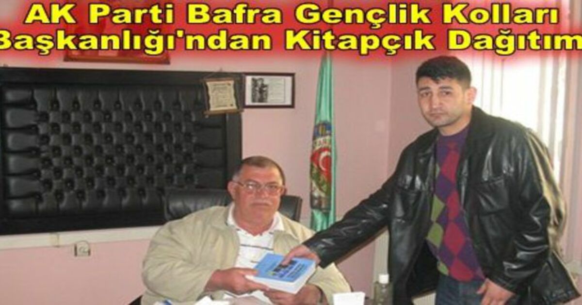 Ak Parti Bafra Gençlik Kolları Baskanlığı`ndan