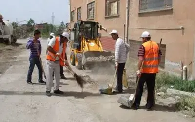 Bafra Büyük Sanayide Hafta Sonu Temizliği