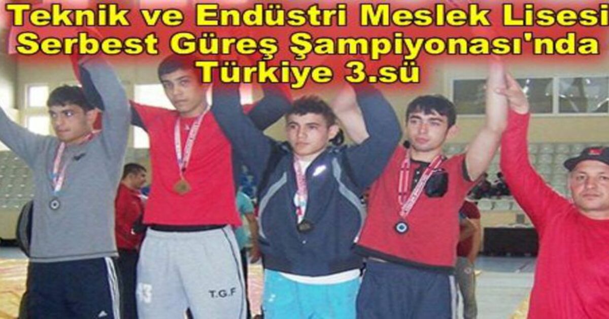 Endüstri Meslek`ten Tarihi Başarı