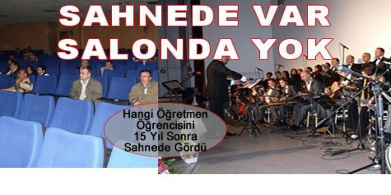 Bafralılar Şef Mete`yi Yalnız Bıraktı - 1991 yılında kurulan Samsun Devlet Klasik Türk Müziği Korosu, Bafra`da verdikleri konserde büyük alkış aldı.