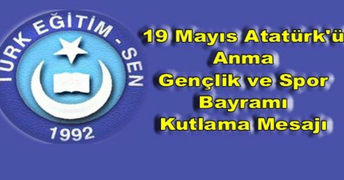 Bafra Türk Eğitim-sen 19 Mayıs Mesajı