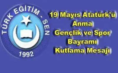 Bafra Türk Eğitim-sen 19 Mayıs Mesajı