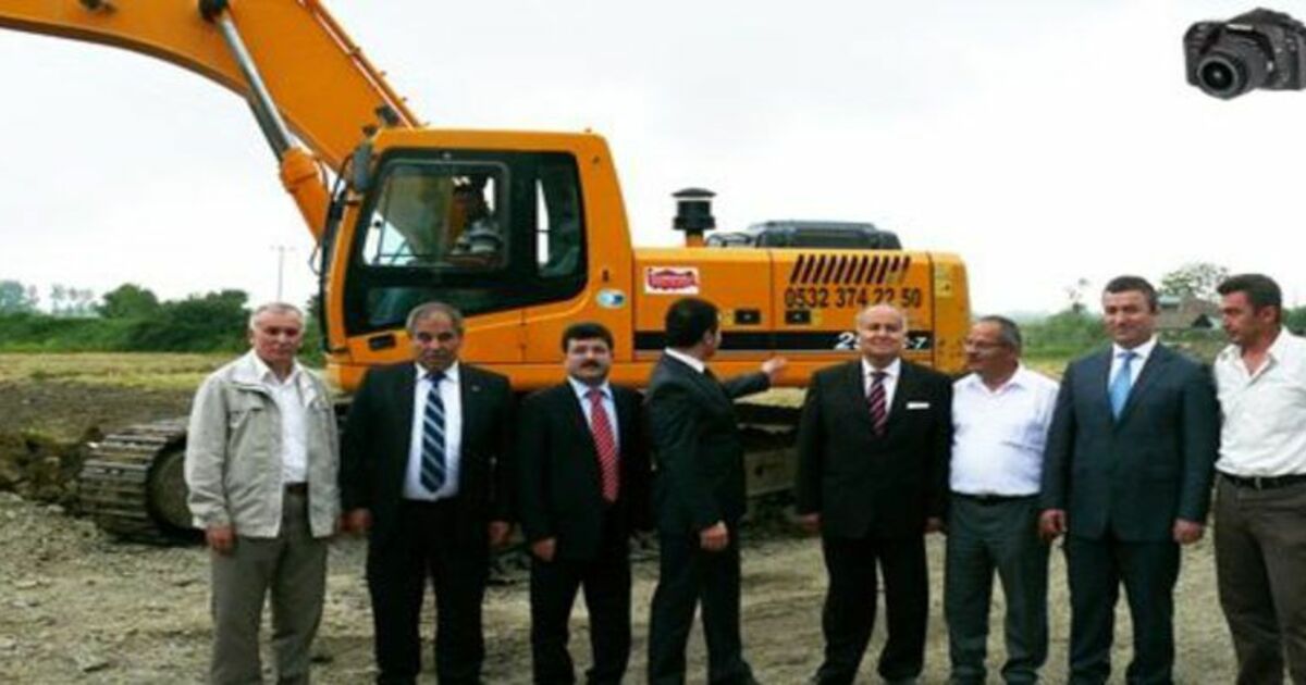 Bafra-alaçam Duble Yol Çalışmaları İncelendi